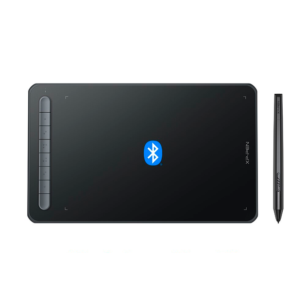 Графічний планшет XP-Pen Deco MW black, 8X5', 5080 LPI, 8192 levels, Bluetooth 5.0 - Фото 1 Графічний планшет XP-Pen Deco MW black, 8X5', 5080 LPI, 8192 levels, Bluetooth 5.0 - зображення 1