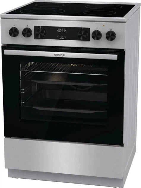Плита Gorenje GECS6C70XC електрична склокераміка, 71 л (GECS6C70XC) - Фото 5 Плита Gorenje GECS6C70XC електрична склокераміка, 71 л (GECS6C70XC) - зображення 5