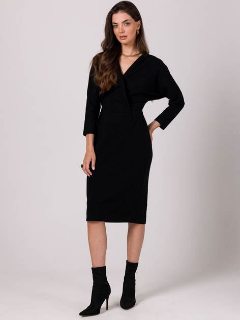 Сукня жіноча BeWear B271 S Чорна (5905563718629) - зображення 1