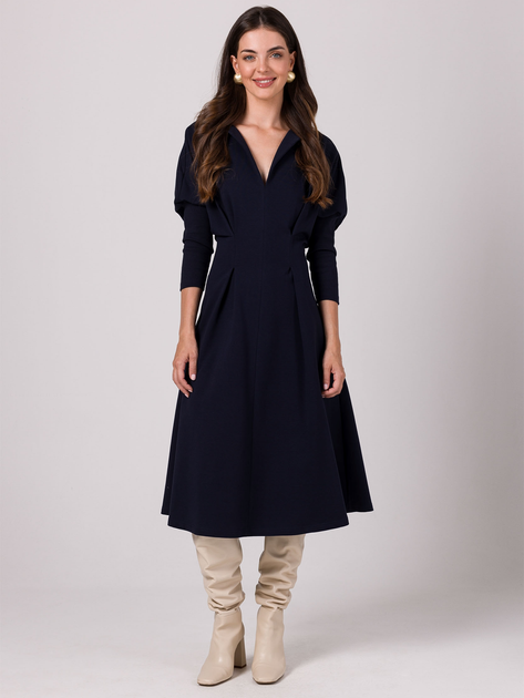 Сукня жіноча BeWear B273 XL Темно-синя (5905563719008) - зображення 1