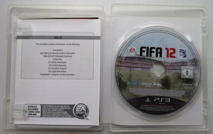 FIFA 12 Special Edition, Б/У, русская версия - диск для PlayStation 3 - Фото 2 FIFA 12 Special Edition, Б/У, русская версия - диск для PlayStation 3 - изображение 2