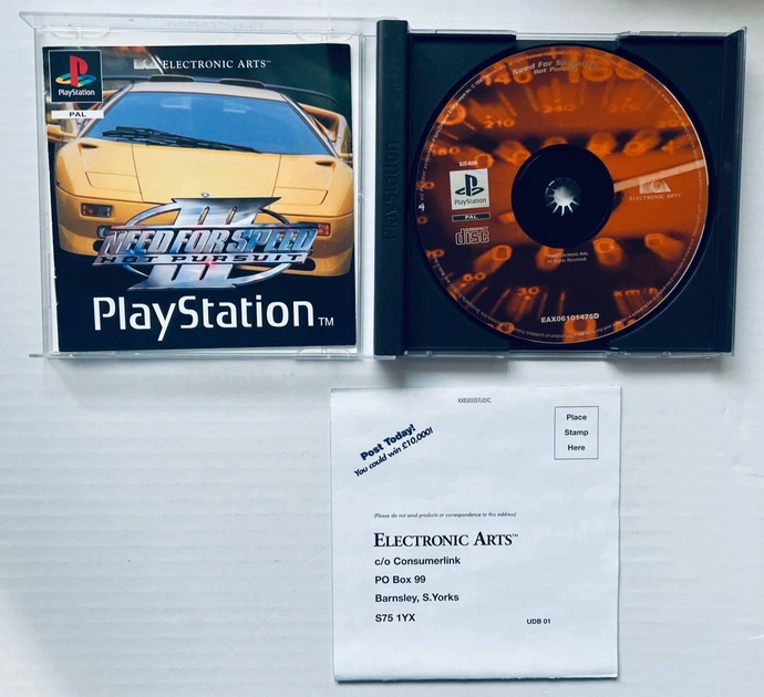 Need For Speed 3 Hot Pursuit, Б/У, английская версия - диск для PlayStation 1 - Фото 2 Need For Speed 3 Hot Pursuit, Б/У, английская версия - диск для PlayStation 1 - изображение 2