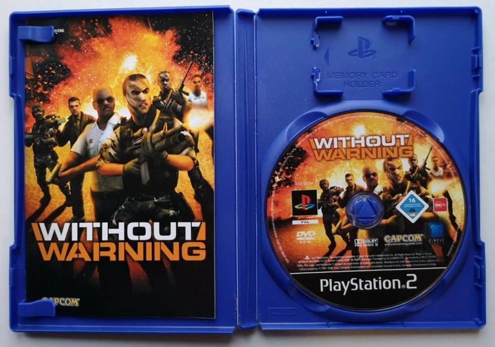 Without Warning, Б/У, английская версия - диск для Playstation 2 - изображение 2