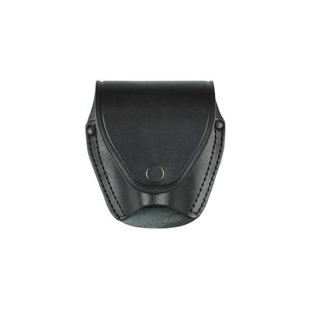 Чехол для наручников БР-М-92 закрытый кожаный (чёрный) - изображение 1