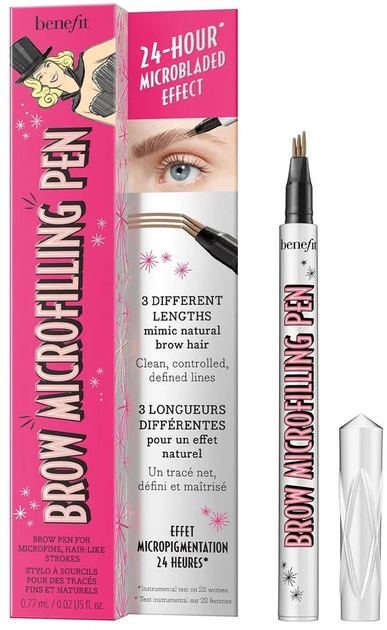 Pisak do brwi Benefit Brow Microfilling Pen 2 Blonde 0.77 g (602004119445) - obraz 1