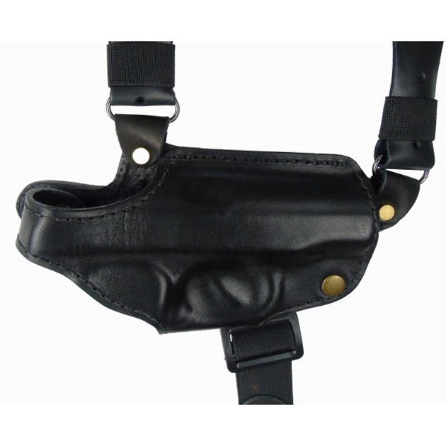 Кобура Медан для Stalker 914 оперативная кожаная формованная двухслойная с кожаным креплением (1005 Stalker 914) - изображение 2