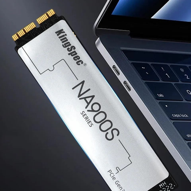 SSD Kingspec 256Gb для Apple MacBook Air Pro iMac Mini 2013,2014,2015,2017гг NA900S - изображение 4