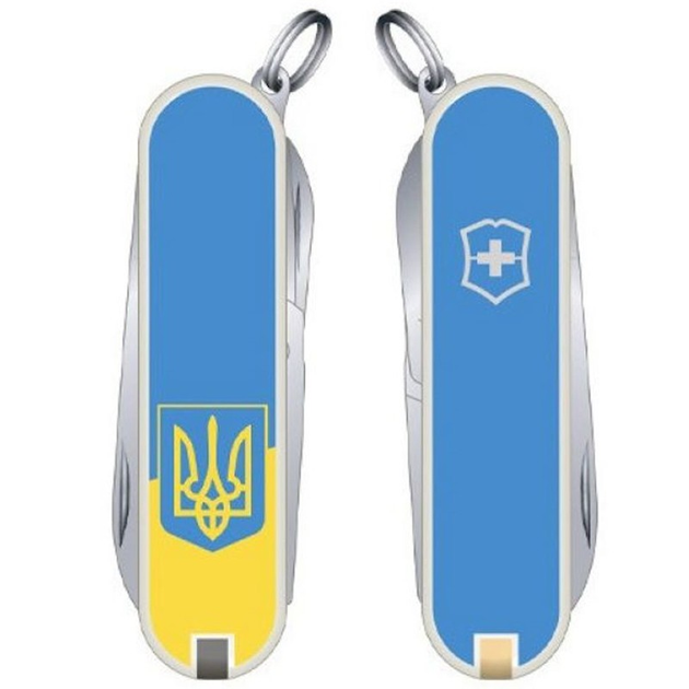 Складаний ніж Victorinox CLASSIC SD UKRAINE 0.6223.7_T0030r - зображення 2