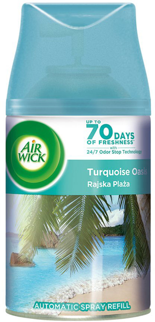 Заправка до автоматичного освіжувача повітря Air Wick Freshmatic Райський пляж 250 мл (5900627072846) - зображення 1