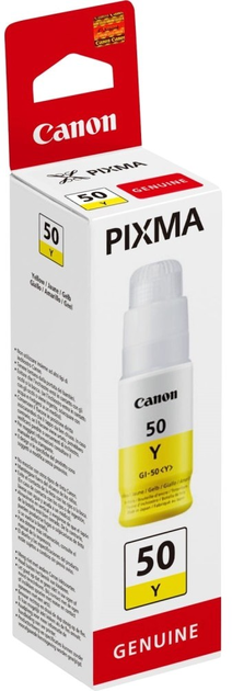Чорнило Canon GI-50Y Yellow (4549292134216) - зображення 1
