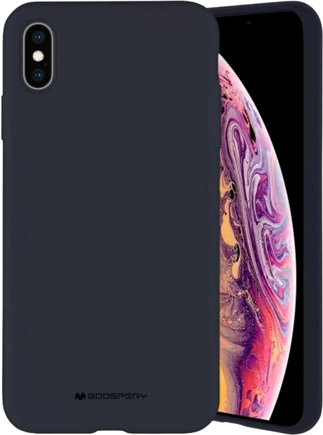 Панель Mercury Silicone для Apple iPhone 13 Navy (8809824768408) - зображення 1