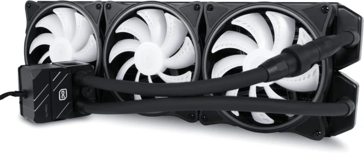 Система рідинного охолодження Alphacool Eisbaer Pro Aurora 420mm (4250197117746) - зображення 2