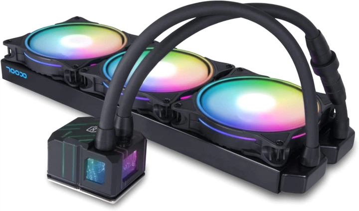 Система рідинного охолодження Alphacool Eisbaer Pro Aurora 420mm (4250197117746) - зображення 3