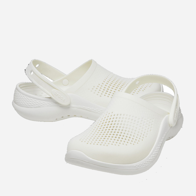 Chodaki męskie Crocs Literide 360 Clog CR206708-AWAW 43-44 (M10/W12) 28 cm Białe (191448911291) - obraz 3