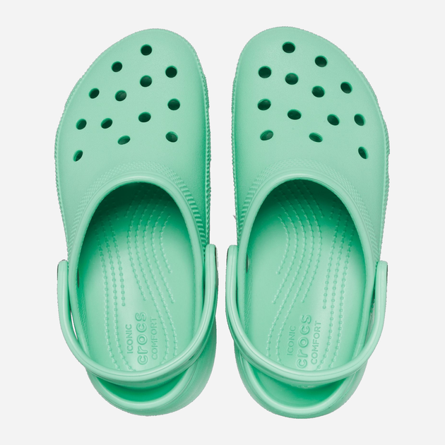 Жіночі крокси Crocs Classic Platform Clog W CR206750-JAST 42-43 (W11) 27 см М\'ятні (196265212736) - зображення 5
