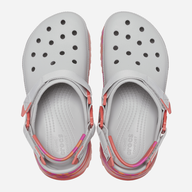 Chodaki damskie Crocs Classic Hiker Clog CR206772-ATMT 42-43 (M9/W11) 25 cm Wielokolorowe (196265315314) - obraz 4