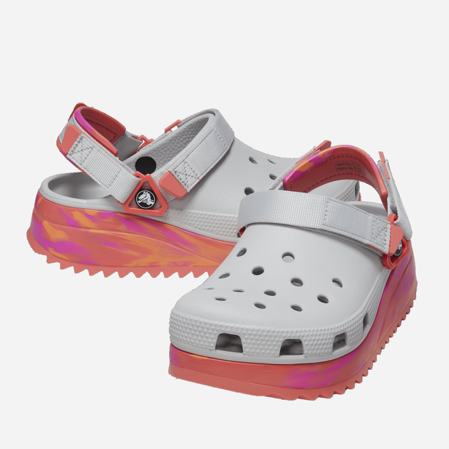 Жіночі крокси Crocs Classic Hiker Clog CR206772-ATMT 41-42 (M8/W10) 26 см Різнокольорові (196265315222) - зображення 2