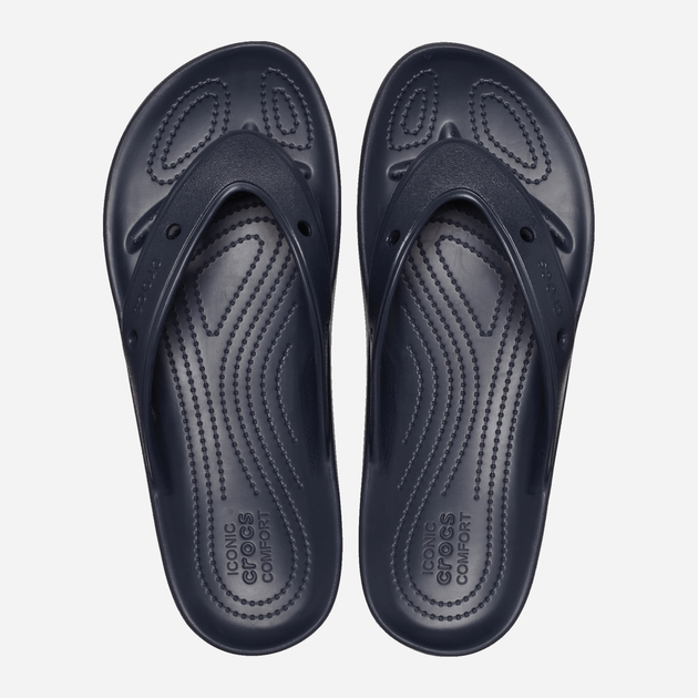 Чоловічі в`єтнамки Crocs Classic All-Terrain Flip M CR207712-DENA 45-46 (M11) 29 см Темно-сині (196265253005) - зображення 4