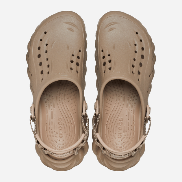 Chodaki męskie Crocs Echo Clog CR207937-KHA 46-47 (M12) 30 cm Beżowe (196265224814) - obraz 4