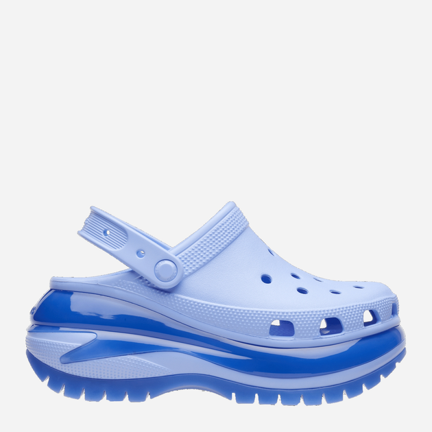 Жіночі крокси Crocs Classic Mega Crush Clog W CR207988-MOJE 38-39 (M6/W8) 24 см Світло-сині (196265256860) - зображення 1