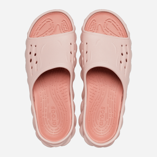 Жіночі шльопанці Crocs Echo Slide CR208170-PKCL 38-39 (M6/W8) 24 см Рожеві (196265264759) - зображення 4