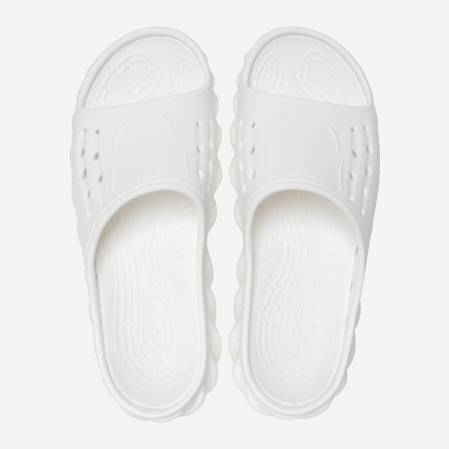 Klapki męskie Crocs Echo Slide CR208170-WHI 45-46 (M11) 29 cm Białe (196265319367) - obraz 4