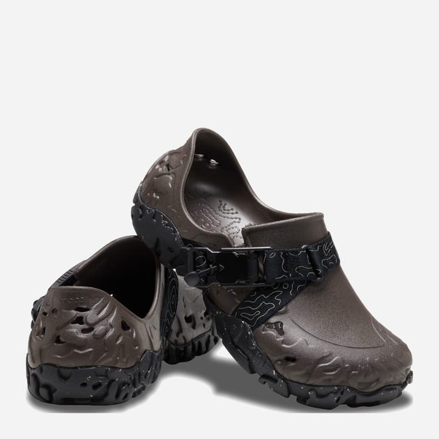 Жіночі крокси Crocs All-Terrain Atlas CR208173-ESBK 39-40 (M7/W9) 25 см Коричневий/Чорний (196265298990) - зображення 3