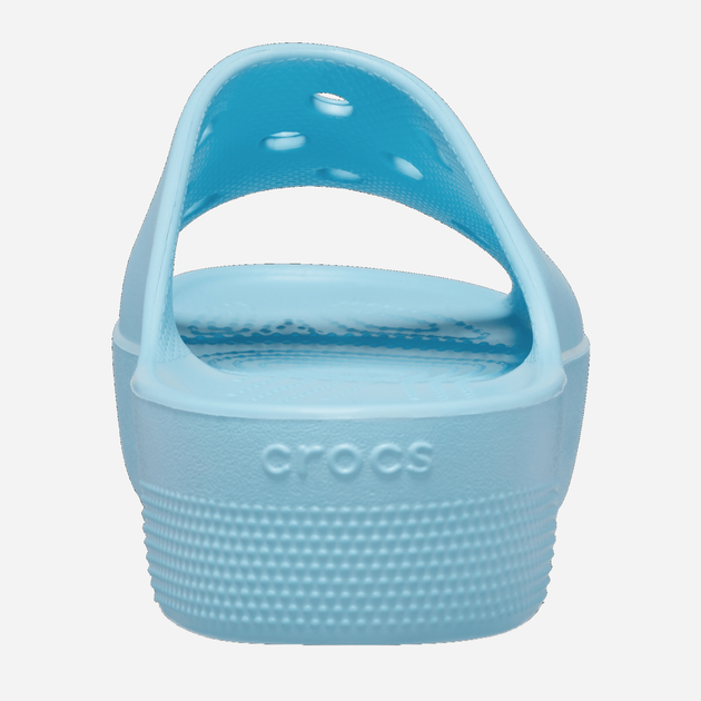 Klapki damskie Crocs Classic Platform Slide W CR208180-ARTC 37-38 (W7) 23 cm Jasnogranatowe (196265299232) - obraz 3