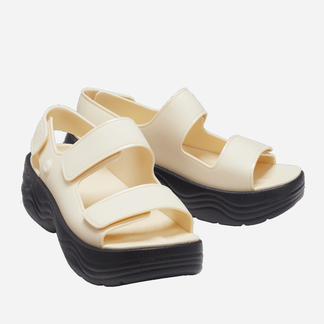 Жіночі сандалі Crocs Skyline Sandal W CR208183-VABK 36-37 (W6) 22 см Білий/Чорний (196265320110) - зображення 2