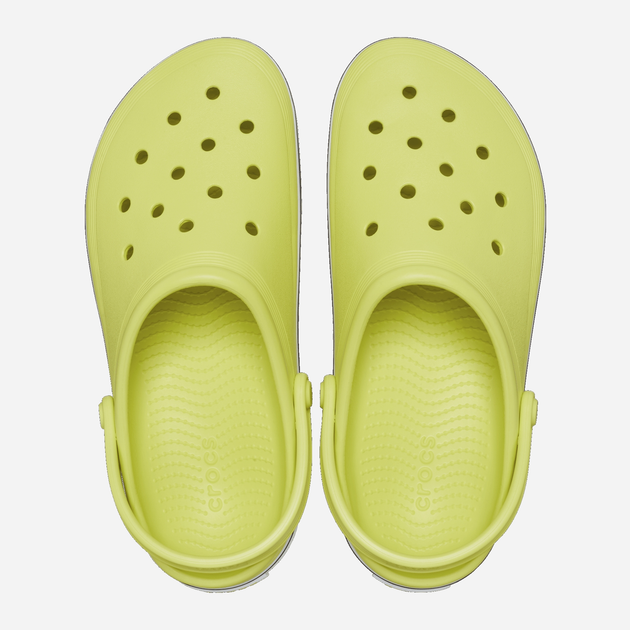 Chodaki damskie Crocs Off Court Clog CR208371-CIT 42-43 (M8/W9) Żółte (196265321100) - obraz 4