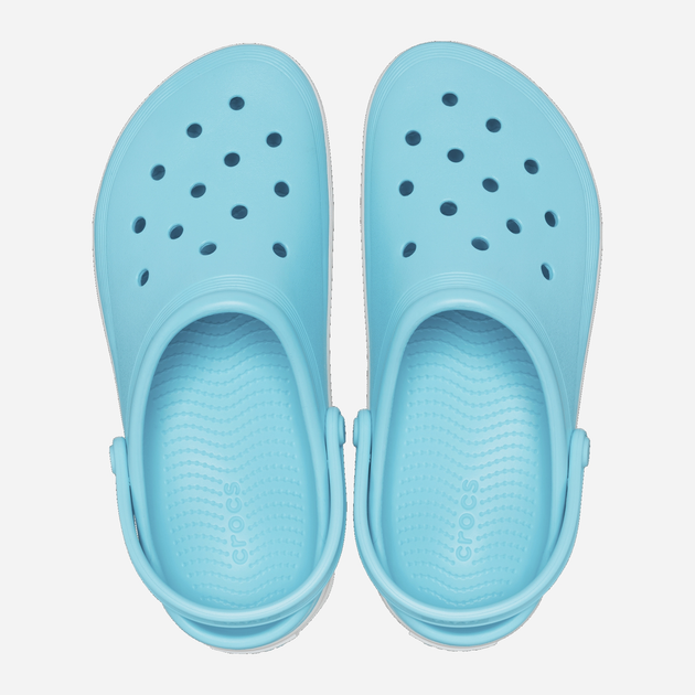 Жіночі крокси Crocs Off Court Clog CR208371-NEPT 37-38 (M5/W7) 23 см Світло-сині (196265320769) - зображення 4