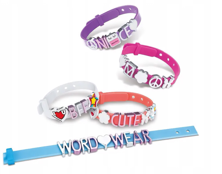 Набір для створення браслетів Askato Message Bands 6 Design (6901440116129) - зображення 2