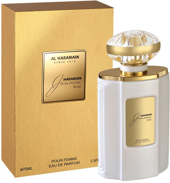 Woda perfumowana damska Al Haramain Junoon Rose EDP W 75 ml (6291100130849) - obraz 1