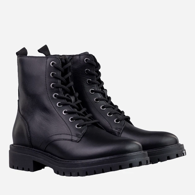 Trapery damskie skórzane Parrotto WH-450H01 36 23.8 cm Czarne (741049841888) - obraz 2