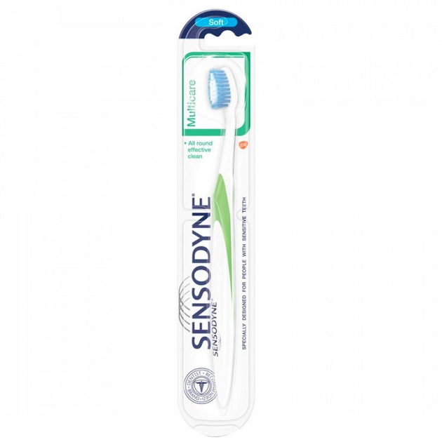 Зубна щітка Sensodyne MultiCare Soft Soft 1 шт (5054563029720) - зображення 1