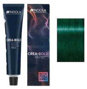 Farba kremowa Indola Crea-Bold Semi-Permanent z pigmentami o bezpośrednim działaniu Teal Green 100 ml (4045787903188) - obraz 2