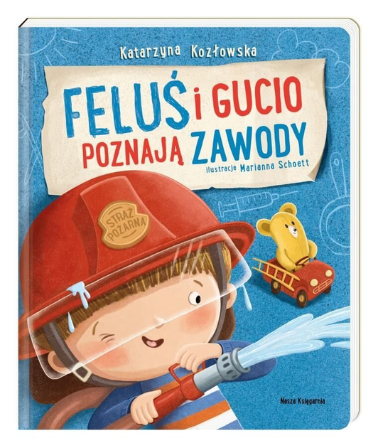 Feluś i Gucio poznają zawody - Katarzyna Kozłowska (9788310136848) - obraz 1
