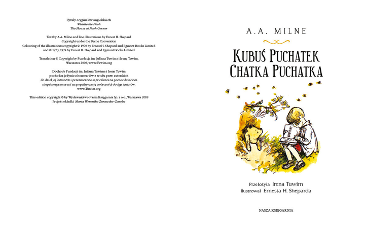 Kubuś Puchatek. Chatka Puchatka - Alan Alexander Milne, Irena Tuwim (9788310138255) - obraz 2