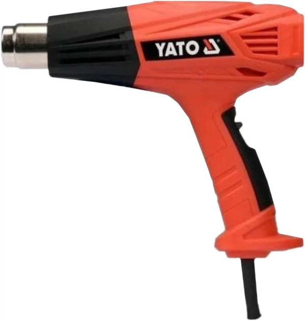 Opalarka YATO YT-82294 2 kW, 450/600°C, 250/500 l/min, regulator temperatury + 4 dysze (YT-82294) - obraz 2
