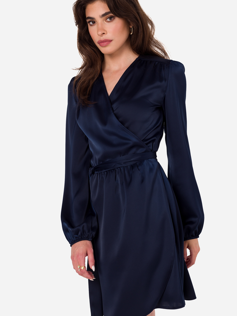 Жіноче плаття Makover K175 S/M Темно-синій (5905563720516) - зображення 1
