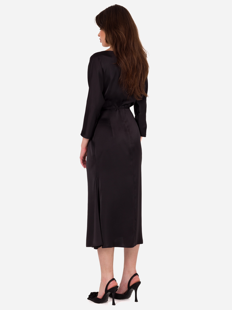 Sukienka ołówkowa damska Makover K177 S Czarna (5905563720738) - obraz 2