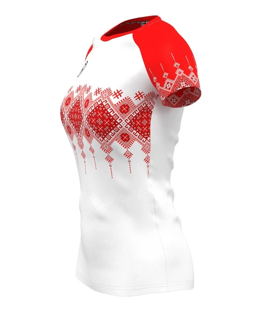 Волейбольна футболка жіноча RIGO LEGACY White-Red M - Фото 4 Волейбольна футболка жіноча RIGO LEGACY White-Red M - зображення 4