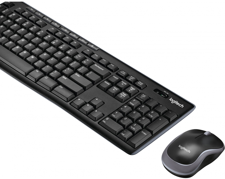 Zestaw bezprzewodowy Logitech MK270 USB 2.4 GHz Czarny (920-004511) - obraz 3