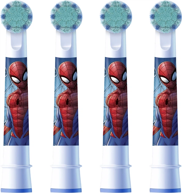 Końcówki do szczoteczki elektrycznej Oral-b Braun Kids Spider-Man, 4 szt. (8006540805237) - obraz 3