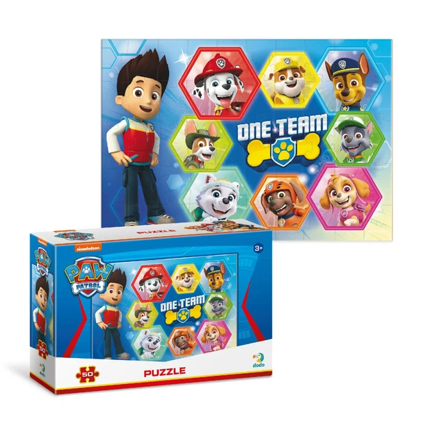 Детские Пазлы Paw Patrol "Одна команда" DoDo 200156 50 элементов - изображение 4