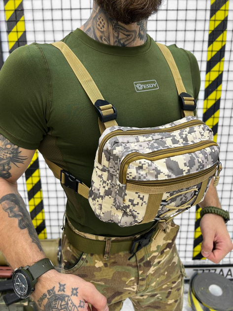 Сумка нагрудна тактична Tactical bag - изображение 1