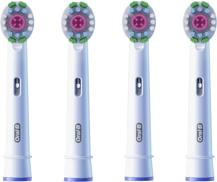 Насадки для електричної зубної щітки Oral-B Pro 3D White, 4 шт (8006540847213) - зображення 3