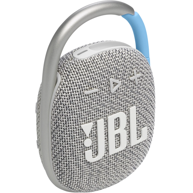 Портативная акустика JBL Clip 4, Eco White (JBLCLIP4ECOWHT) - изображение 3