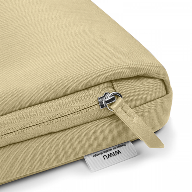 Чехол для MacBook 14 WIWU Ora Laptop Sleeve Series Beige - изображение 3