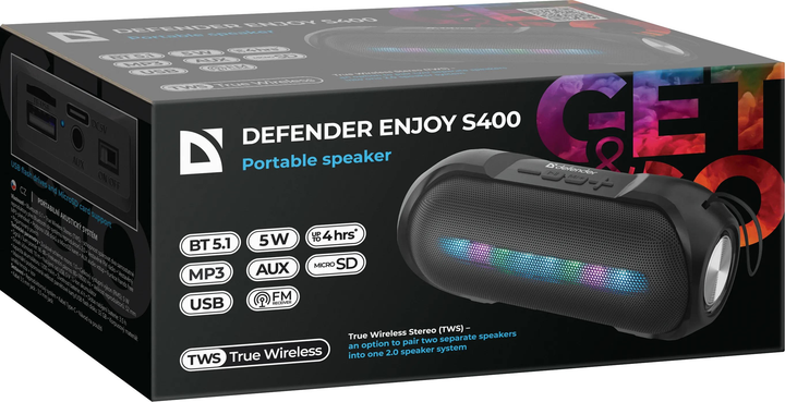 Портативна колонка Defender Enjoy S400 (4745090822663) - зображення 3